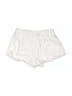 Unbranded Solid Ivory White Athletic Shorts Size 6 - photo 1