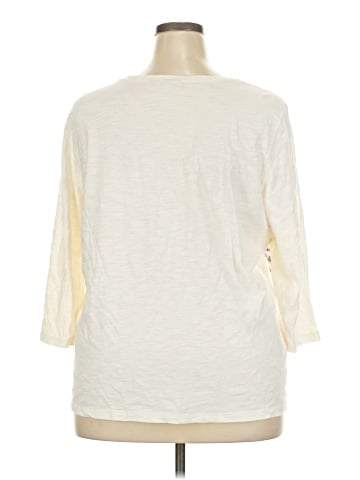 Zenergy by Chico's 3/4 Sleeve T-Shirt (view 2)