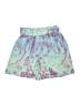 STAUD 100% Recycled Nylon Print Green Blue Shorts Size 4 - photo 2