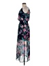 En Focus Studio 100% Polyester Floral Blue Casual Dress Size 6 - photo 5