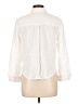 Chico's 100% Cotton Polka Dots Ivory Long Sleeve Blouse Size Lg (2) - photo 2