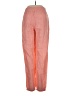 Athleta 100% Linen Orange Linen Pants Size 0 - photo 2