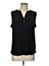 Anne Klein Black Sleeveless Blouse Size L - photo 1