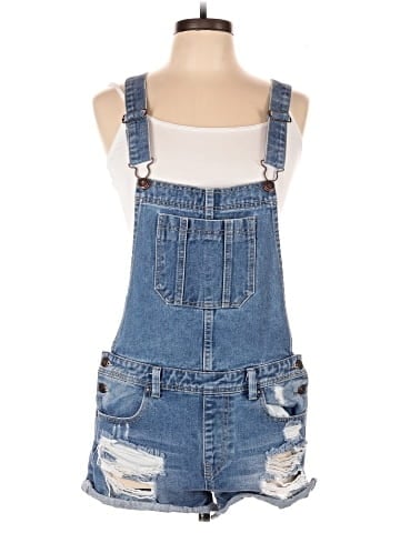 Forever 21 Overall Shorts (view 1)