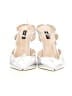 Nine West Metallic Silver Heels Size 10 1/2 - photo 2
