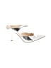 Nine West Metallic Silver Heels Size 10 1/2 - photo 1