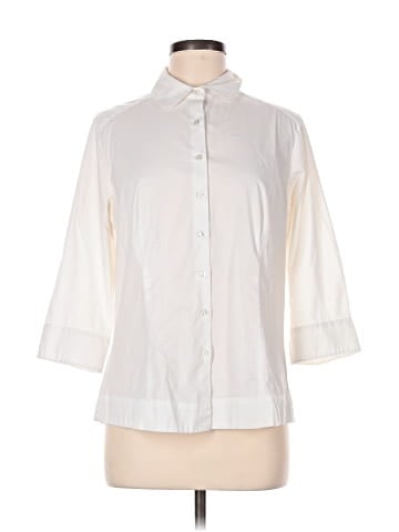 Riders by Lee 3/4 Sleeve Button-Down Shirt (view 1)