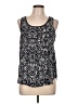 Le Lis 100% Polyester Black Sleeveless Top Size L - photo 1
