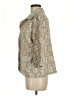 Nick & Mo 100% Nylon Paisley Gold Tan Blazer Size L - photo 5