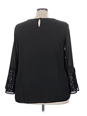Jessica London 3/4 Sleeve Blouse (view 2)