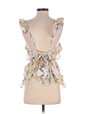 Line & Dot Sleeveless Blouse (view 2)