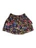 Aqua 100% Polyester Floral Black Skirt Size 10 - 12 - photo 2