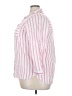 Ellos 100% Rayon Stripes Pink 3/4 Sleeve Button-Down Shirt Size 22 - photo 5