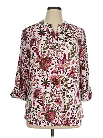 Kim Rogers 3/4 Sleeve Blouse (view 1)