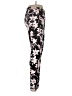 Victoria's Secret Floral Black Leggings Size 10 - photo 4