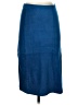 Indeed Solid Blue Casual Skirt Size S - photo 1