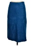 Indeed Solid Blue Casual Skirt Size S - photo 2
