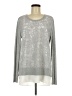 Simply Vera Vera Wang Silver Pullover Sweater Size M - photo 1