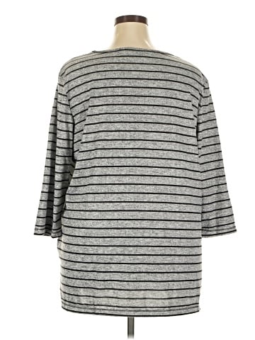 Onque Casuals 3/4 Sleeve Top (view 2)