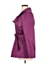Sandro Studio 100% Polyester Purple Trenchcoat Size L - photo 5