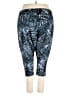 Just My Size Print Blue Active Pants Size 5X - photo 2