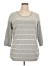 Avenue Gray Pullover Sweater Size 14 Plus - photo 1
