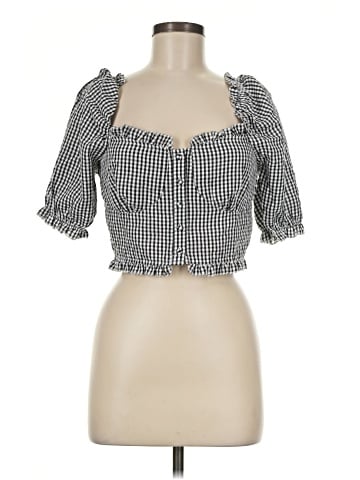 Brave Soul 3/4 Sleeve Blouse (view 1)