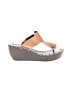 Donald J Pliner 100% Leather Tan Wedges Size 10 - photo 1