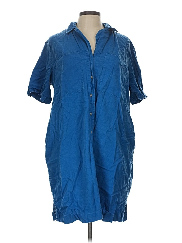 Pre-owned Universal Thread Casual Dress In Blue