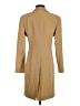 Bill Blass 100% Silk Tan Trenchcoat Size 4 - photo 2