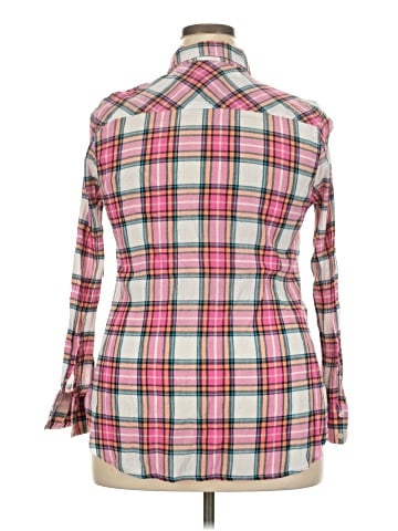 Merona Long Sleeve Button-Down Shirt (view 2)