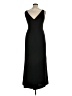 Aidan Mattox 100% Polyester Solid Black Cocktail Dress Size 14 - photo 2