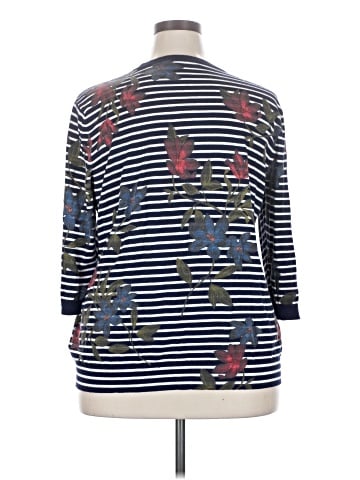 Lauren by Ralph Lauren 3/4 Sleeve T-Shirt (view 2)