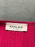 Gilli 100% Polyester Burgundy Short Sleeve Top Size M - photo 7