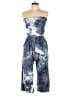 J for Justify Tie-dye Blue Jumpsuit Size L - photo 1