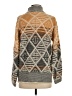 Hem & Thread Argyle Brown Pullover Sweater Size S - photo 2