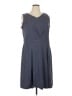 Talbots Gray Casual Dress Size 1X - photo 1