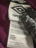 Umbro 100% Polyester Purple Track Jacket Size L - photo 6