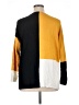 Alfani Color Block Yellow Pullover Sweater Size XL - photo 2
