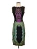 ETRO Graphic Green Cocktail Dress Size EU (IT) 38 / US 2 - photo 1