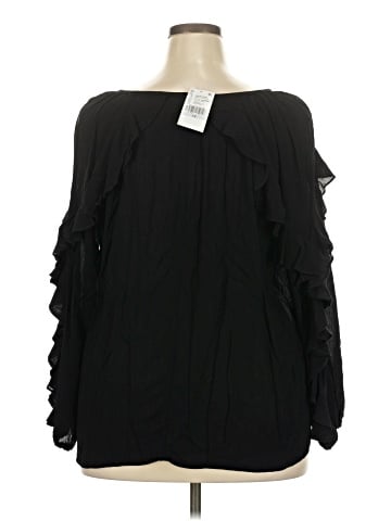 Karen Kane Long Sleeve Blouse (view 2)