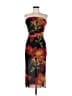 Zara Tropical Black Cocktail Dress Size M - photo 1