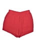 Bobi 100% Cotton Solid Red Shorts Size S - photo 1