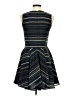 Maison Jules 100% Polyester Stripes Blue Cocktail Dress Size M - photo 2