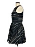 Maison Jules 100% Polyester Stripes Blue Cocktail Dress Size M - photo 5