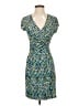 Laundry by Design Print Blue Cocktail Dress Size 0 - photo 1