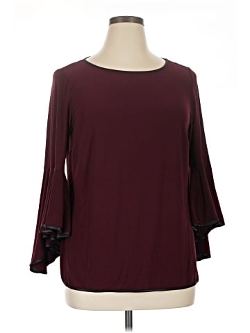 MSK 3/4 Sleeve Top (view 1)