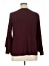 MSK Burgundy 3/4 Sleeve Top Size 1X - photo 2
