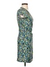 Laundry by Design Print Blue Cocktail Dress Size 0 - photo 4