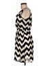 rue21 100% Polyester Chevron-herringbone Black Casual Dress Size M - photo 5